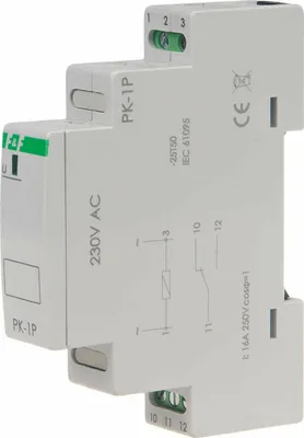 Produktbild von Elektromagnetisches Relais PK-1P 230V F&F