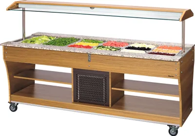 Produktbild von Bartscher Buffetwagen, kalt, 6x 1/1 GN