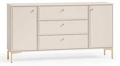 Produktbild von Buffet Sélène mit 3 Schubladen und 2 Türen, Kaschmir, 160cm