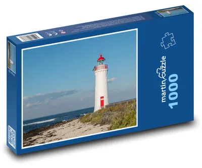 Produktbild von Puzzle 1000 Leuchtturm auf der Insel Griffits - martinpuzzle