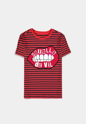 Produktbild von Disney - Cruella - Women's Yarn Dyed Short Sleeved T-shirt - M