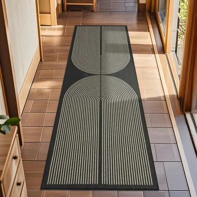 Productafbeelding van Boho-stijl vloerkleed, antislip, 60 x 180 cm, geschikt voor de hal