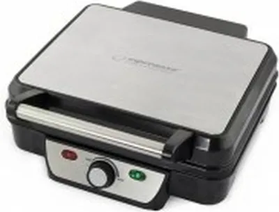 Obrázek produktu pro Esperanza EKG007, Černá, Nerezová ocel, Obdélníkový, Otočné, 280 x 235 mm, 1 zóna/zón, Víko na pantech
