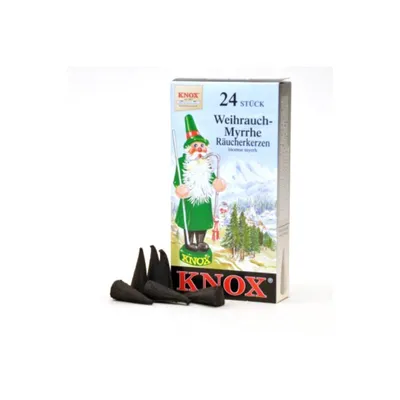 Produktbild von KNOX - Räucherkerzen Räucherkegel Gr. M - Weihrauch-Myrrhe