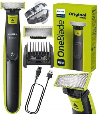 Produktbild von Philips Oneblade wasserdichter Rasierer für Körper und Gesicht mit Trimmer