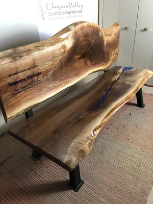 Immagine prodotto di Panchina 140*70 Designer Solid Handmade Garden Bench Panchina in legno massiccio Panchine da giardino