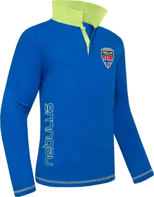 Produktbild von Nebulus Poloshirt langarm BENTUS Herren, Shirt, Sweatshirt, Polo, P5388 - Herren, kobaltblau, M