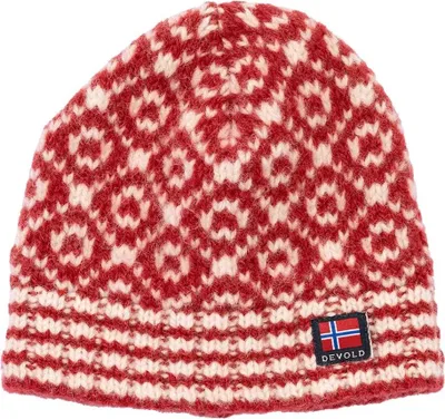 Obrázek produktu pro Devold Svalbard Vlněná Čepice Hindberry/Offwhite Hindberry/Offwhite 58