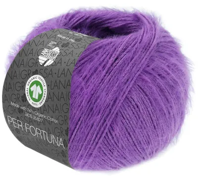 Produktbild von Lana Grossa - Per Fortuna GOTS 0050 violett