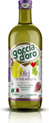 Zdjęcie produktu dla Goccia D'oro Olej Z Pestek Winogron 1 L