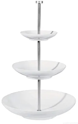 Produktbild von ASA Etagere tief GRANDE D.15/ 22/ 30 cm, H. 47 cm 92150146 ! Vorteilsset beinhaltet 4 x den genannten Artikel und Geschenk + Spende