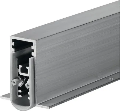 Produktbild von Trdichtung Matic Soundproof Omega DIY 1 seitig Lnge 708 mm Breite 15 mm Aluminium blank silber