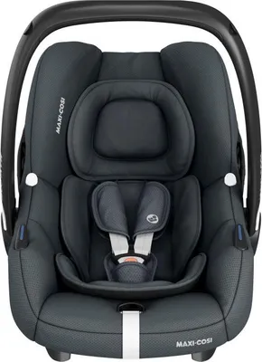 Produktbild von Maxi-Cosi CabrioFix i-Size, Federleichte Babyschale (nur 3,2kg), Kindersitz inkl. Sonnenverdeck & Neugeborenen Einlage, 0-12 kg, Essential Graphite