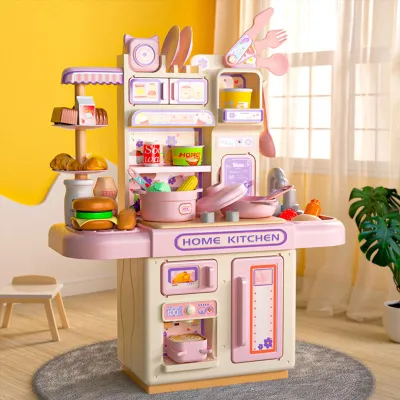 Produktbild von Simuliertes Küchenthekenspielzeug, realistisches elektronisches Rollenspiel für Babys