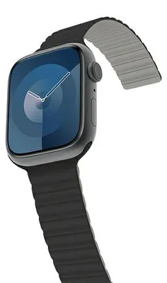 Obrázek produktu pro Silikonový řemínek ARAREE pro Apple Watch 38/40/41 mm, černý a šedý AR70-01908A