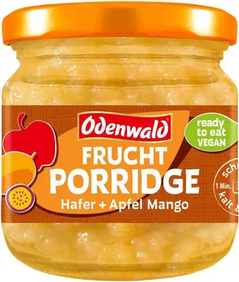 Produktbild von Odenwald Frucht Porridge Apfel Mango 190g