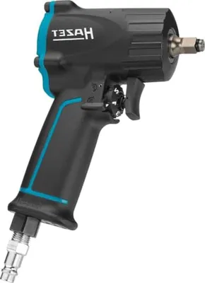 Productafbeelding van Pneumatische Slagmoersleutel - Lucht Ratel - Vast Schroeven - Trillingsarm Werken - 3/8 inch - Grijs