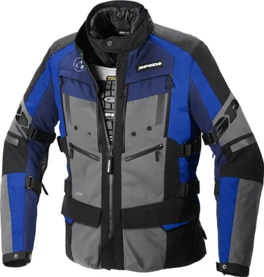 Produktbild von Spidi 4 Season Evo H2Out Motorrad Textiljacke, schwarz/blau, M