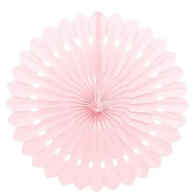 Produktbild von Unique Party 63190, Dekorativer Ventilator, Pink, Papier, 1 Stück(e), 40 cm