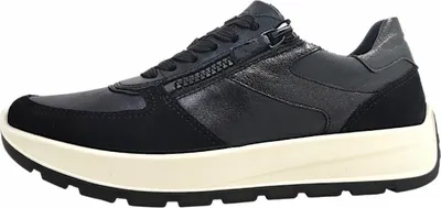 Imagen del producto de Ara New York: Zapatos deportivos para mujer, tipo cordones, color negro, para uso casual
