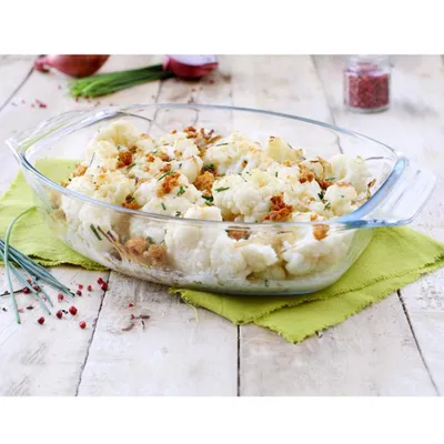 Zdjęcie produktu dla Pyrex 410B000, Naczynie do pieczenia, Owalny, Szkło, Przezroczysty, -40 - 300 °C, Francja