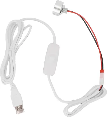 Productafbeelding van Kleine LED-spot, traploos dimbaar, 5V, werkt op USB, geschikt voor vitrines en sieradenkasten