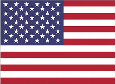 Produktbild von Printwear | Fahne USA Flag / 90 x 150 cm - Farbe: USA - Größe: 90 x 150 cm