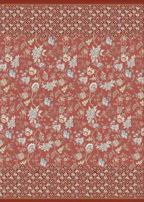 Produktbild von Bassetti Plaid VICENZA Farbe ROT R1 Größe 270X250 cm