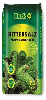 Produktbild von Hack Bittersalz biologischer Pflanzendünger 7,5 kg für Nadelhölzer gegen Nadelbräune