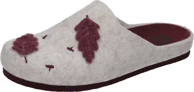 Produktbild von Dr. Brinkmann Damen 320623 Hausschuhe Pantoffeln Filz , Größe:41 EU, Farbe:Beige