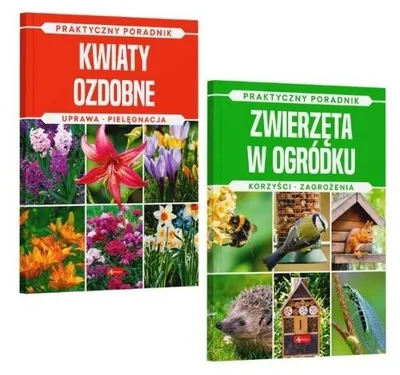 Image de Pakiet książek Kwiaty ozdobne i Zwierzęta w ogródku