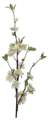 Image de Fleur artificielle h106cm blanc
