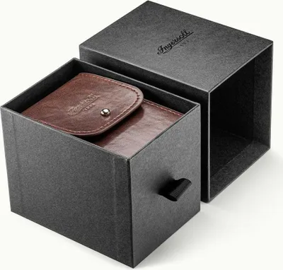 Image de Ingersoll Montre analogique pour hommes Elegant PUR/ Alcantara Montre noire UIN12307