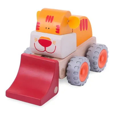 Obrázek produktu pro Dřevěný mini nakladač tygřík
