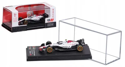 Image de Bburago, Red Bull RB21, Yuki Tsunoda, Grand Prix du Japon 2025, modèle réduit 1:64, Formule 1, objet de collection