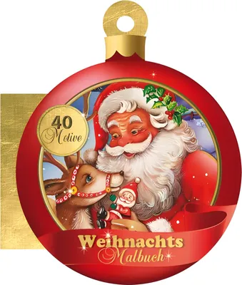 Produktbild von Trötsch Weihnachtskugel-Malbuch