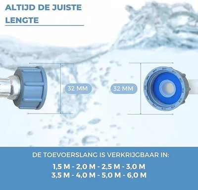 Produktbild von Aquastop-Zulaufschlauch für Waschmaschine, 3 m