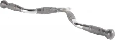 Produktbild von Lifemaxx Bizeps-/Trizepsstange PolyurethanGriffe 65 cm Grau