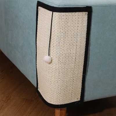 Produktbild von Katzenkratzmatte Sisal-Kratzbrett Wand-Kratzschutz Sofa-Katzenkratzbrett Eckkratzbrett Katzenkrallen Katzenmöbel Kratzschutz Kratzpappe Zuhause