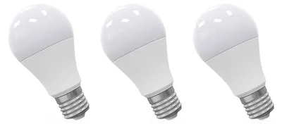 Produktbild von Spectrum E27 LED-Lampe A60 11W 1050lm 3000K warmweiß 3 Stück dimmbar