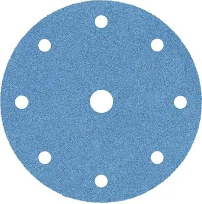 Image de Klingspor disque abrasif autocollant 125mm ps36ck gr.150 /50pcs avec trous gls3 bois dur/plastique
