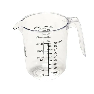 Produktbild von Messkanne 1 l offener Griff