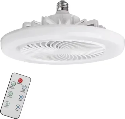 Produktbild von Stropný ventilátor s LED svetlom, stropné svietidlo s diaľkovým ovládaním, 48 W - FANGLO
