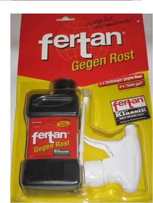 Produktbild von FERTAN 22001 Rostkonverter Rostumwandler Rostschutz Rostentferner 250 ml Blister