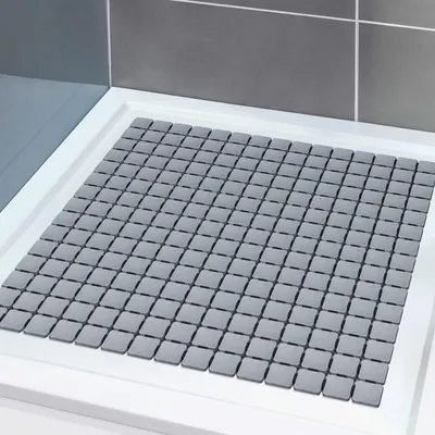 Immagine prodotto di Omgoods - Tappetino antiscivolo quadrato per la doccia