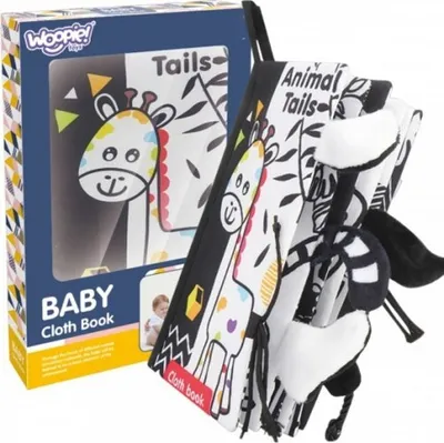 Obrázek produktu pro Woopie Baby Contrast Senzorická kniha pro miminka