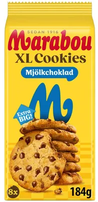 Produktbild von Marabou Mjölkchoklad XL Cookies 8er