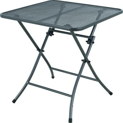 Produktbild von MWH Streckmetalltisch Café Latte 70x70x72cm rechteckig, eisengrau