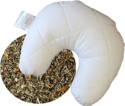 Produktbild von Betten Hofmann Aroma Kräuterhörnchen Nackenhörnchen Anti Stress + Reißverschluss