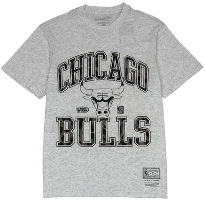 Zdjęcie produktu dla Koszulka Mitchell & Ness – LEOPARD Chicago Bulls, szara – XL